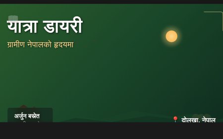 अर्जुन बस्नेतको यात्रा डायरी