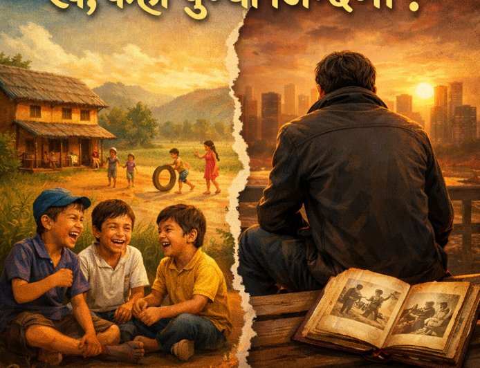 खै, कहाँ पुग्यो जिन्दगी? – बालापन, साथीभाइ र साना सपना